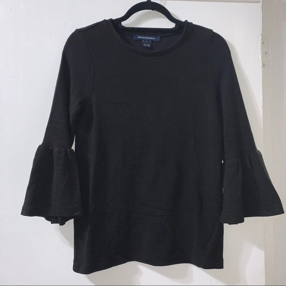 French Connection Bell Sleeve Top - Picture 2 of 5